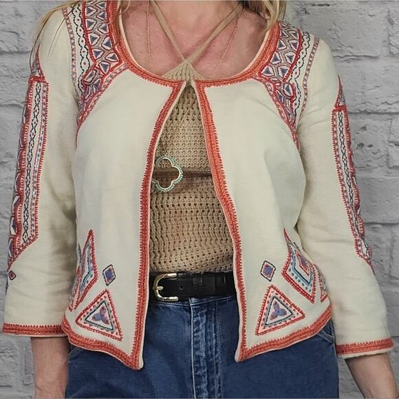 Irving & Fine for Lucky Brand bolero jacket - Picture 1 of 6